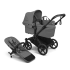 Количка за близнаци Bugaboo Donkey6 Twin Complete Moon Grey