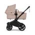 Количка за близнаци Bugaboo Donkey6 Twin Complete Taupe Melange