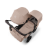 Количка за близнаци Bugaboo Donkey6 Twin Complete Taupe Melange