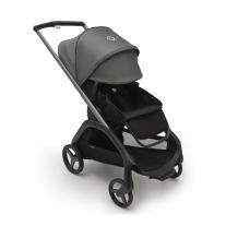 Детска количка Bugaboo Dragonfly Midnight Black Fabrics Grey Chassis - Forest Green