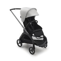 Детска количка Bugaboo Dragonfly Midnight Black Fabrics Grey Chassis - Misty White