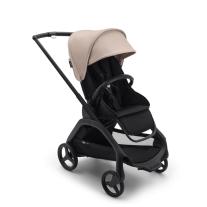 Детска количка Bugaboo Dragonfly Midnight Black Fabrics Black Chassis - Desert Taupe