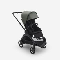 Детска количка Bugaboo Dragonfly Midnight Black Fabrics Black Chassis - Forest Green