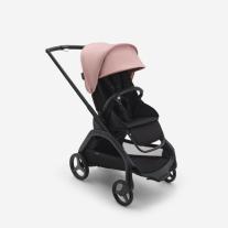 Детска количка Bugaboo Dragonfly Midnight Black Fabrics Black Chassis - Morning Pink