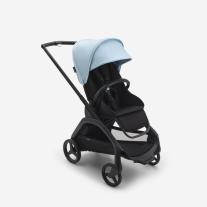 Детска количка Bugaboo Dragonfly Midnight Black Fabrics Black Chassis - Skyline Blue