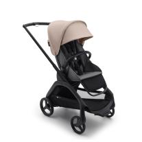 Детска количка Bugaboo Dragonfly Grey Melange Fabrics Black Chassis - Desert Taupe