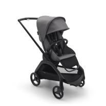 Детска количка Bugaboo Dragonfly Grey Melange Fabrics Black Chassis - Grey Melange