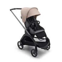 Детска количка Bugaboo Dragonfly Grey Melange Fabrics - Graphite Chassis - Desert Taupe