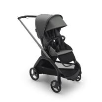 Детска количка Bugaboo Dragonfly Grey Melange Fabrics Graphite Chassis - Forest Green