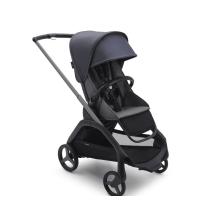 Детска количка Bugaboo Dragonfly Grey Melange Fabrics Graphite Chassis - Stormy Blue