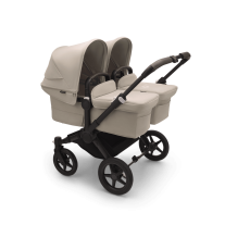 Количка за близнаци Bugaboo Donkey5 Twin Desert Taupe