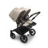 Количка за близнаци Bugaboo Donkey5 Twin Desert Taupe