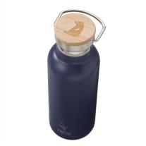 Бутилка и термос от неръждаема стомана 2 в 1 Fresk - Nightshadow blue, 350 ml