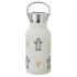 Бутилка и термос от неръждаема стомана 2 в 1 Fresk - Penguin, 350 ml