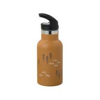Бутилка и термос от неръждаема стомана 2 в 1 Fresk - Woods spruce yellow, 350 ml