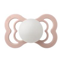 BIBS каучукова залъгалка Supreme GLOW р-р 1 (0-6м), 2 бр. Blush GLOW/Vanilla GLOW 