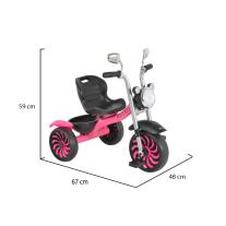 Музикална Tриколка BYOX Retro Розова