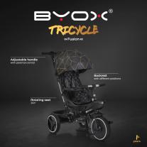 Триколка BYOX Fusion Сива