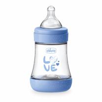 Бебешко шише за хранене Chicco Perfect 5 Azzurro