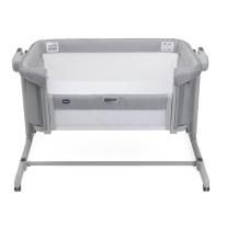 Бебешка мини кошара с падаща страна Chicco Next 2 Me Magic Evo Grey Mist