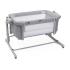 Бебешка мини кошара с падаща страна Chicco Next 2 Me Magic Evo Grey Mist
