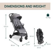 Детска лятна количка Chicco Urbino Grey