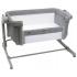 Бебешка мини кошара с падаща страна Chicco Next 2 Me Magic Evo Dark Grey