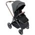 Бебешка количка 2 в 1 Chicco Mysa Black Satin