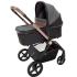 Бебешка количка 2 в 1 Chicco Mysa Black Satin