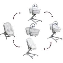 Мултифункционално кошче 5 в 1 Chicco Baby Hug Pro White Cream
