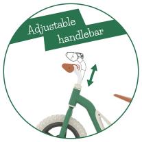 Детско колело за баланс Chillafish Charlie Forest