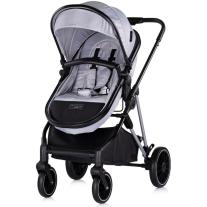 Бебешка количка Chipolino Аура Облачно сиво