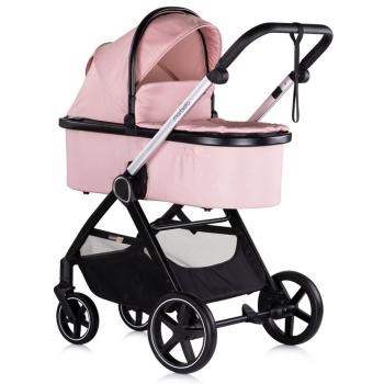 Бебешка количка 3 в 1 Chipolino Марбея Розов Маршмелоу