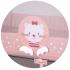 Преносима кошара Chipolino Капри Коте Розова
