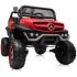 Детски лицензиран акумулаторен джип Chipolino Mercedes Unimog Червен