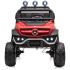 Детски лицензиран акумулаторен джип Chipolino Mercedes Unimog Червен