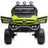 Детски лицензиран акумулаторен джип Chipolino Mercedes Unimog Зелен