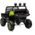 Детски лицензиран акумулаторен джип Chipolino Mercedes Unimog Зелен