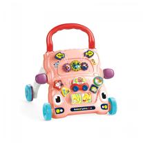 Музикална играчка за прохождане Chipolino Весели животинки Розова