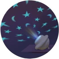 Музикална въртележка за легло с проектор Chipolino Коала