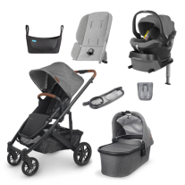 Комплект бебешка количка 2 в1 с комплект аксесоари UPPABABY ALL and ONE Cruz V2 Greyson