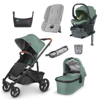 Комплект бебешка количка 2 в1 с комплект аксесоари UPPABABY ALL and ONE Cruz V2 GWEN