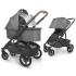 Комплект бебешка количка 2 в1 с комплект аксесоари UPPABABY ALL and ONE Cruz V2 Greyson