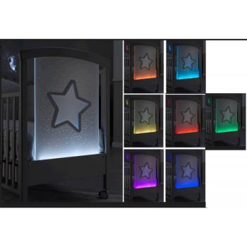 Erbesi дървено легло Star Lettino Bianco / White