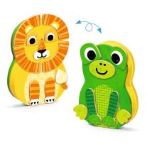 Дървени магнити zanimals Djeco