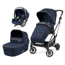 Бебешка количка 3 в 1 Peg-Perego Vivace SLK Blue Shine Special edition