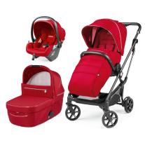 Бебешка количка 3 в1 Peg-Perego Vivace Modular Red Shine