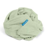 Бебешки чаршаф с перфорирана структура AeroSleep 70/140 в цвят маслина