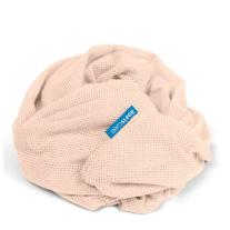 Бебешки чаршаф с перфорирана структура AeroSleep 40/80 в цвят праскова