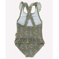 Цял детски бански с UV50 защита Fresk Ocean Sea Green